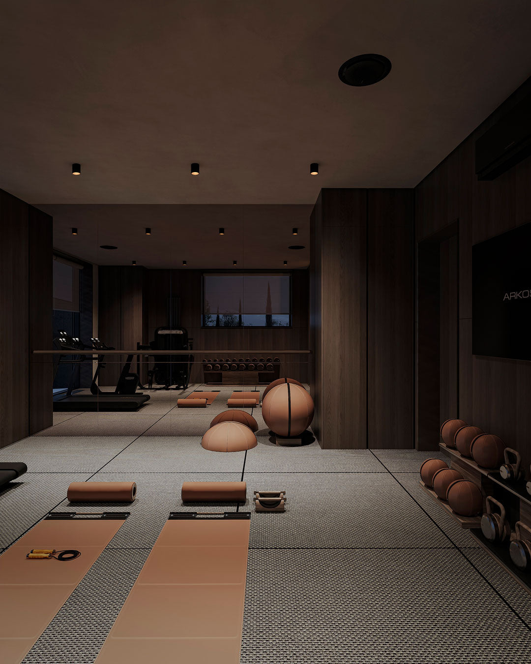 Arkoslight Buddy Surface installed in an interior