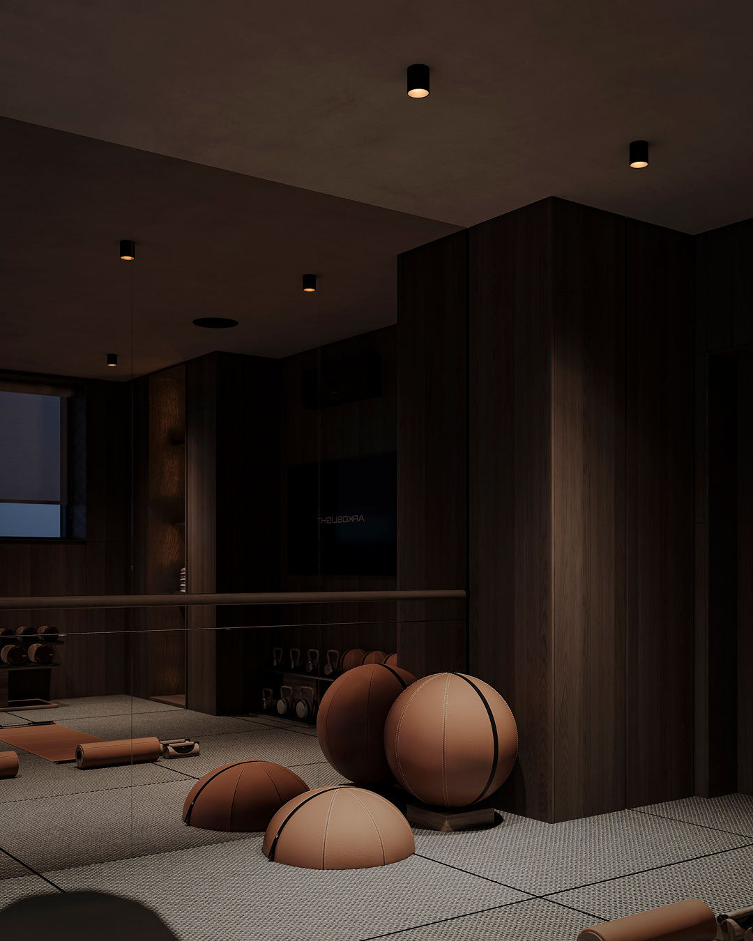 Arkoslight Buddy Surface installed in an interior