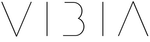 Vibia logo with black letters
